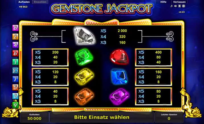 slot machines online gemstone jackpot